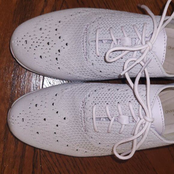 Cole Haan Light Lavender 2.ZERØGRAND Stitchlite™ Wingtip Oxfords - Size 8 - Picture 2 of 5